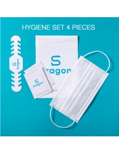Set 4 productos higiénicos